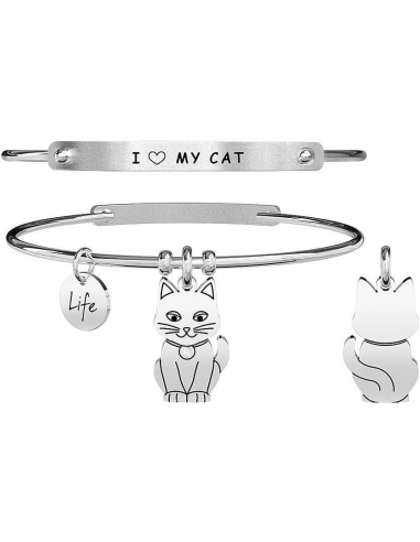 KIDULT BRACCIALE RIGIDO  GATTO
