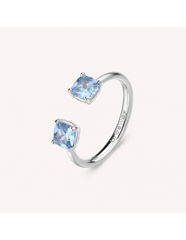 BROSWAY FANCY COLOR ANELLO ARGENTO E...