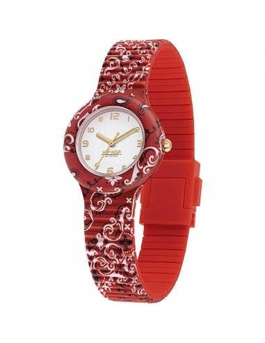 HIP HOP OROLOGIO BANDANA ROSSO