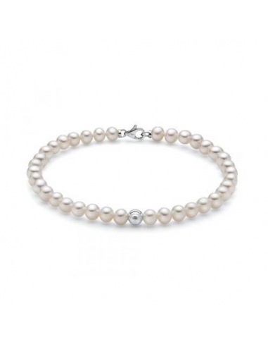 MILUNA BRACCIALE ORO 750 E PERLE