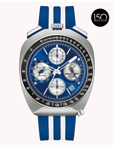 BULOVA RACER SHELBY 150TH...