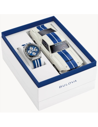 BULOVA RACER SHELBY 150TH...