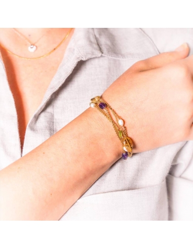 BOCCADAMO BRACCIALE PERLAMIA AG 925 1000