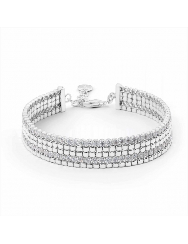 ROSATO BRACCIALE CUBICA ARGENTO 925...