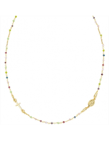 AMEN COLLANA IN ARG 925 PERLINE...