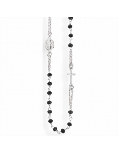 AMEN COLLANA ROSARIO RODIO E ONICE