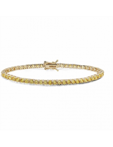 COMETE BRACC TENNIS ARG 925 PVD ORO...