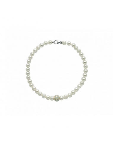 MILUNA BRACCIALE ORO 750 E PERLE
